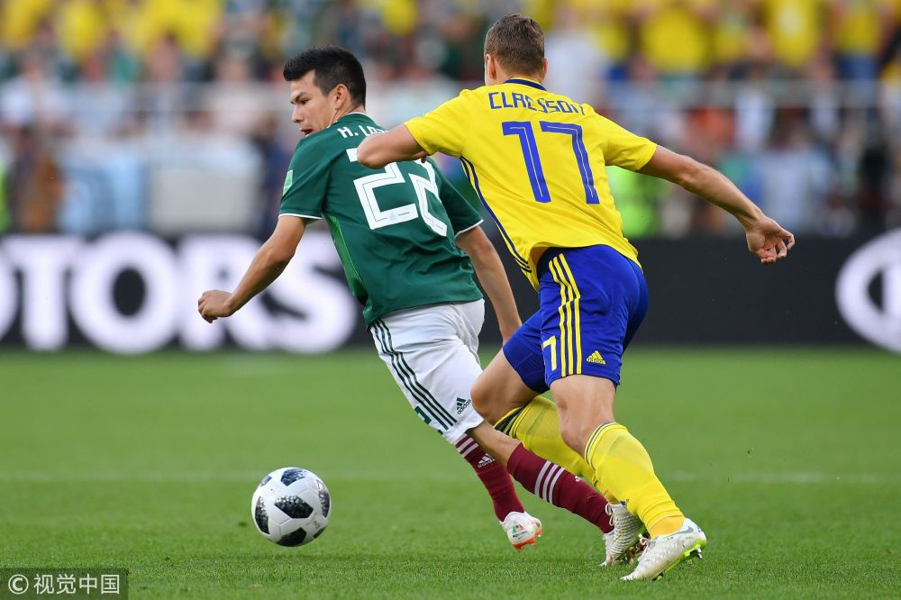 瑞典险胜墨西哥，门迪点燃赛场